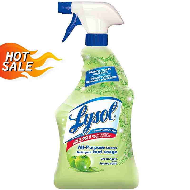 0-59631-77787 Lysol All Purpose Disinfectant, Trigger -Green Apple-12 x 650ml 0-59631-77787 Lysol All Purpose Disinfectant, Trigger -Green Apple-12 x 650ml