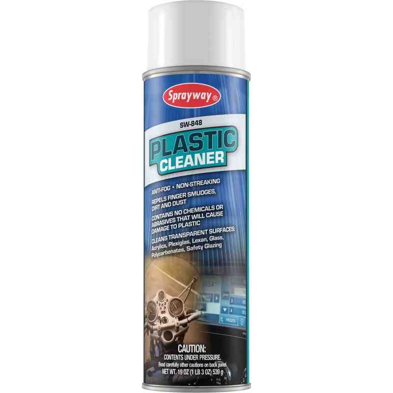 SPRAYWAY SW848 Plastic Cleaner Format: 19 fl. oz. - [DefendUse.com] - SW848 - Sprayway